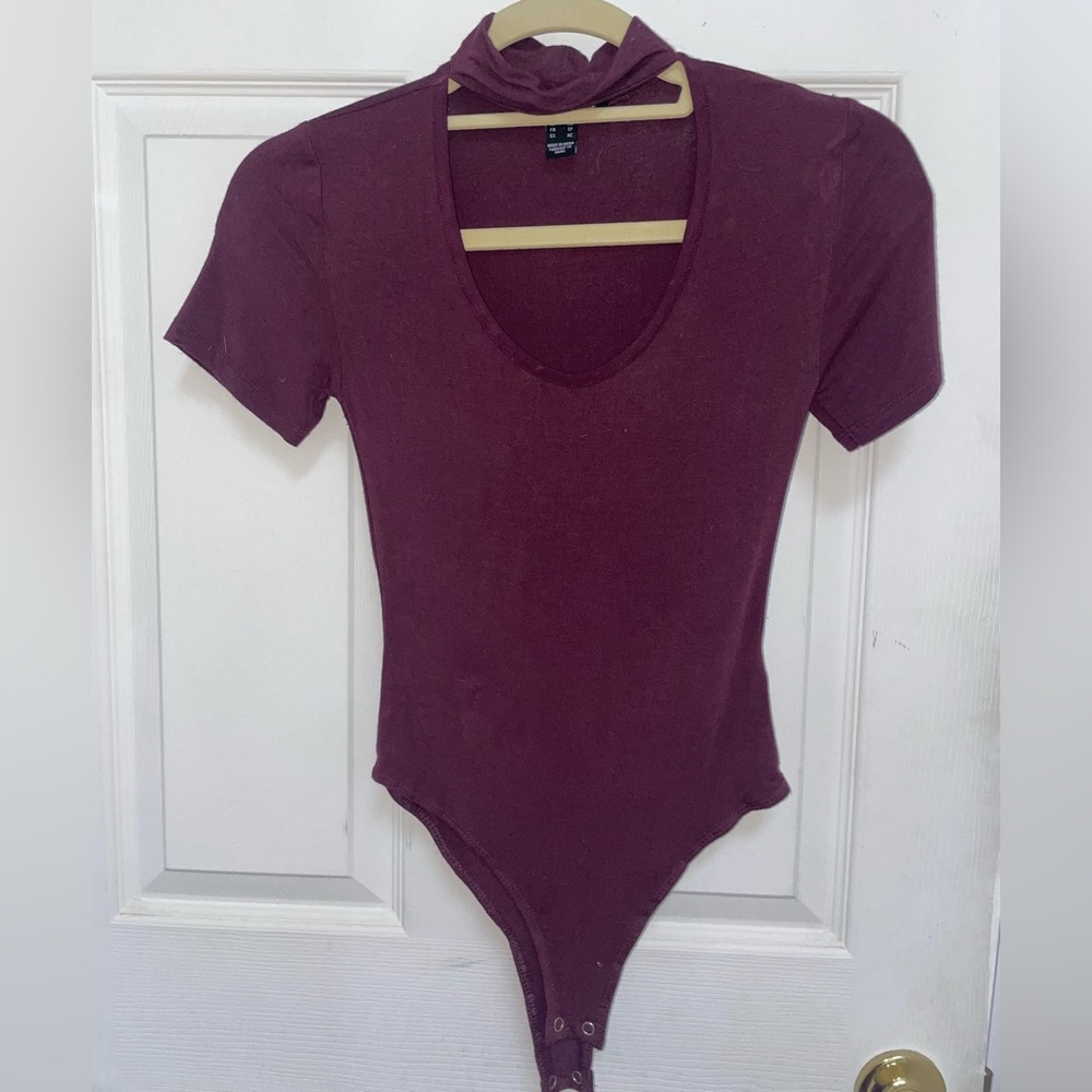 Magenta bodysuit